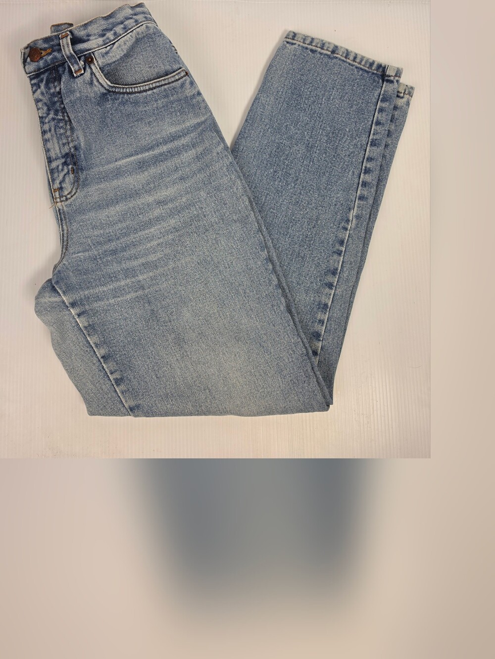 bill blass Light Blue Straight Leg Jeans